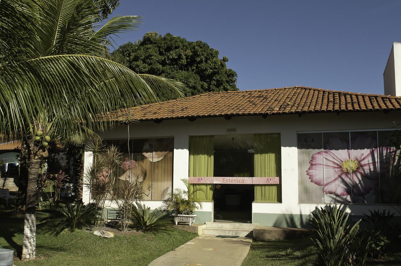Rosa Spa E Pousada Aparecida de Goiania Bagian luar foto