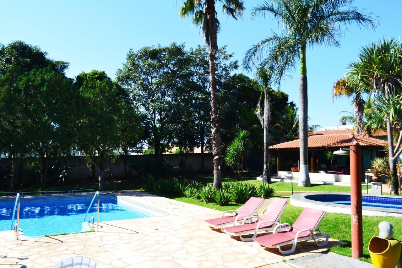 Rosa Spa E Pousada Aparecida de Goiania Bagian luar foto