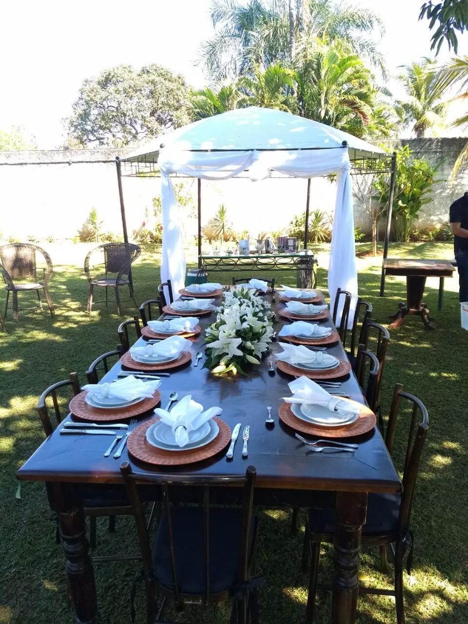 Rosa Spa E Pousada Aparecida de Goiania Bagian luar foto
